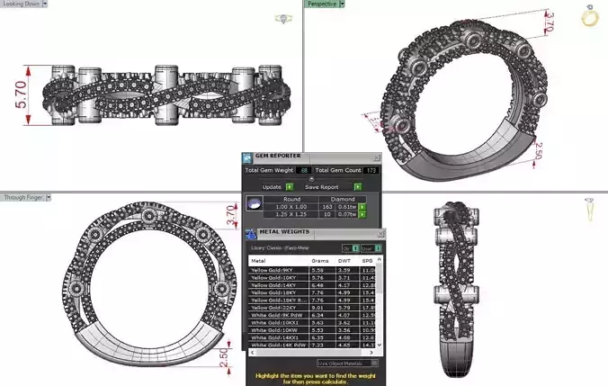 Matching Engagement Ring