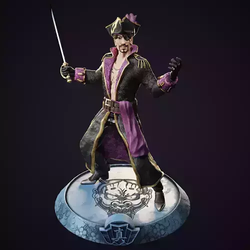 Goro Majima - Pirate Yakuza Fit 3D print model