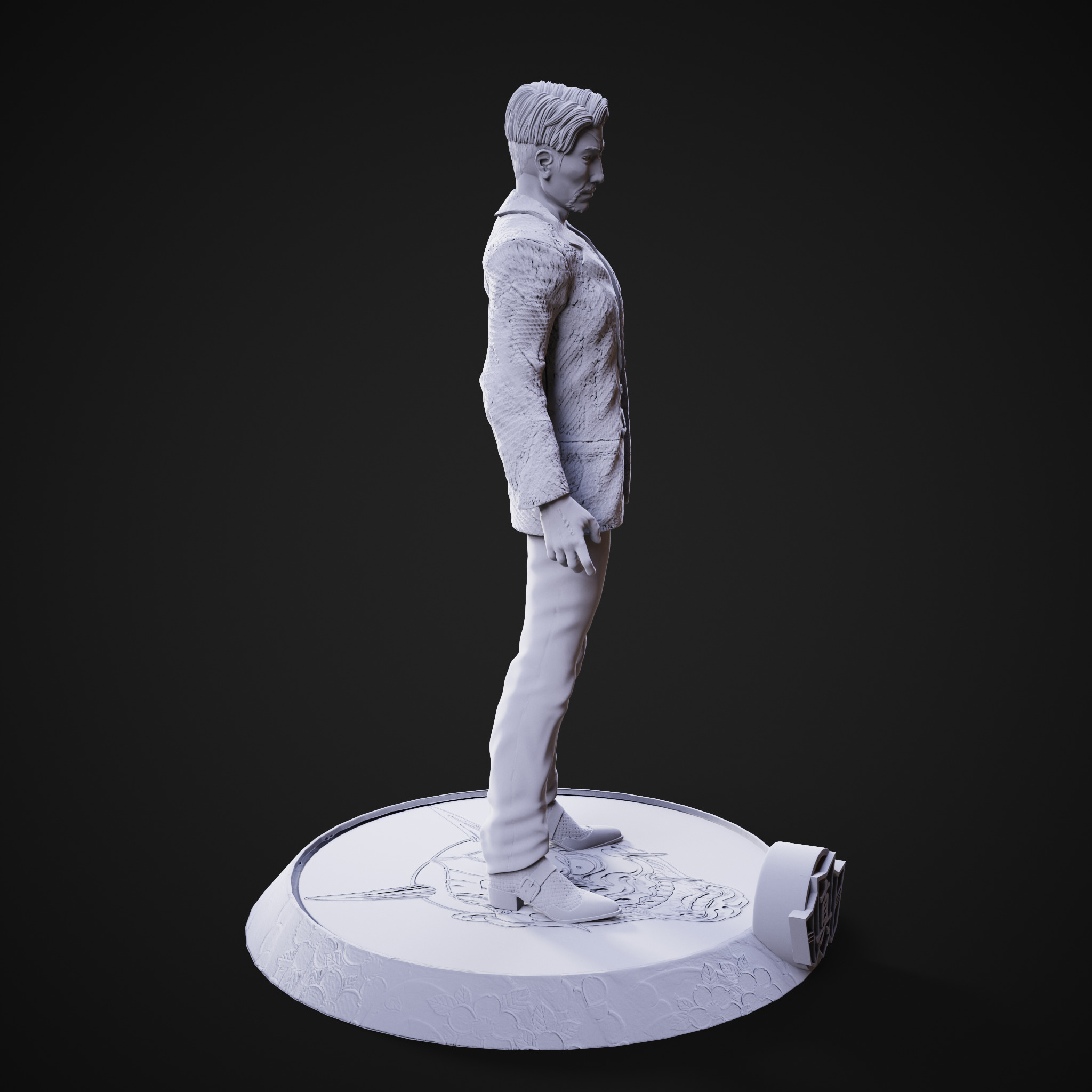 Goro Majima - Snake Skin Yakuza fit 3D print model_8