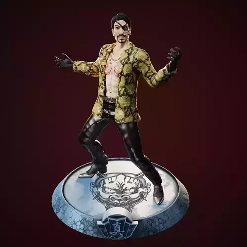 Goro Majima - Snake Skin Yakuza fit 3D print model