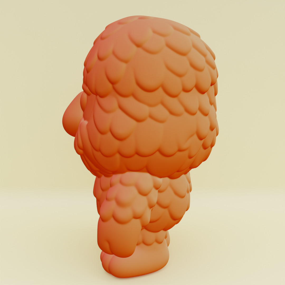Baby Brr Brr Patapim Italian brainrot Printable 3D print model_6