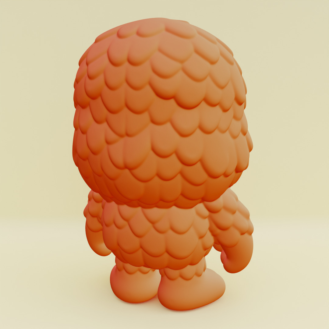 Baby Brr Brr Patapim Italian brainrot Printable 3D print model_12