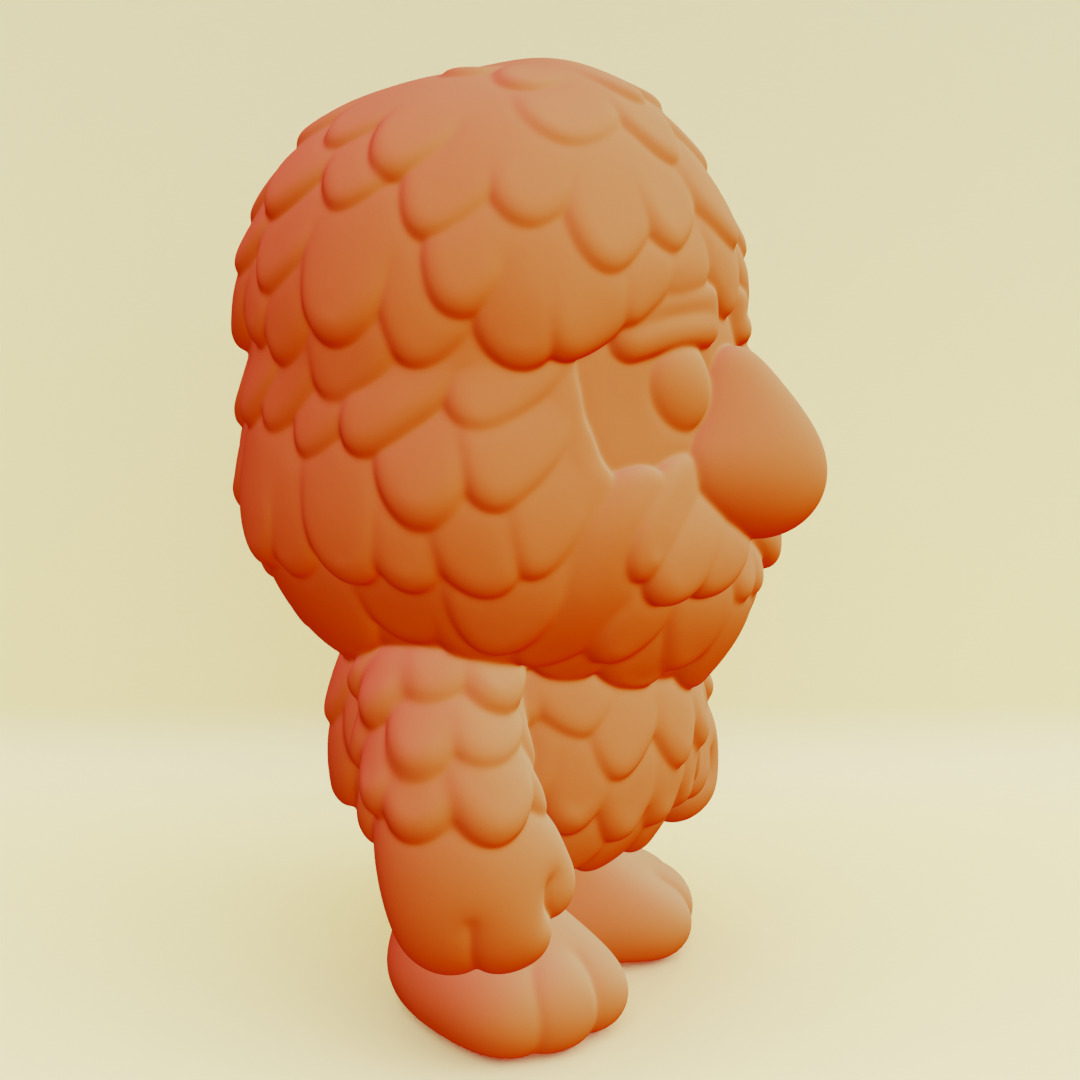 Baby Brr Brr Patapim Italian brainrot Printable 3D print model_18