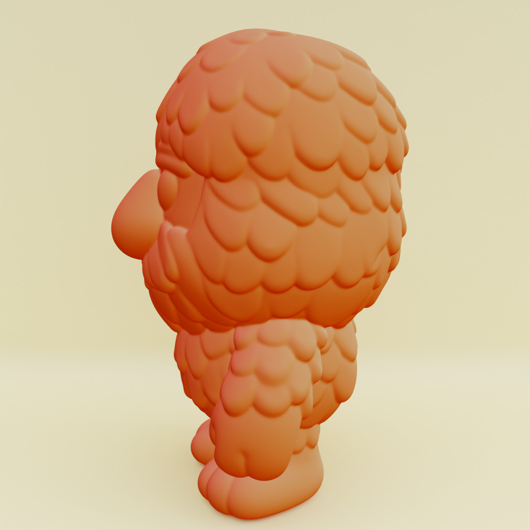 Baby Brr Brr Patapim Italian brainrot Printable 3D print model_5