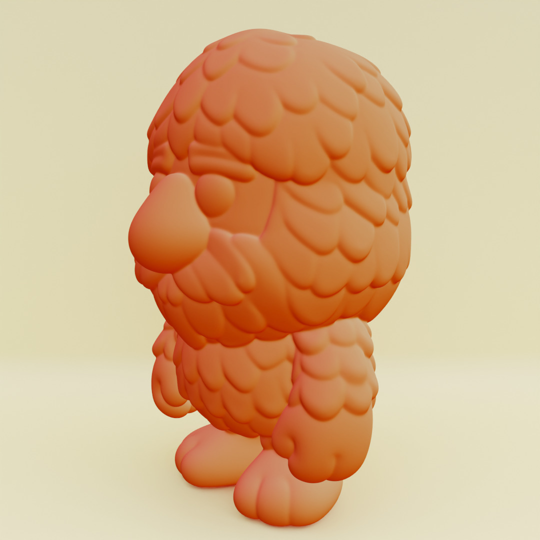 Baby Brr Brr Patapim Italian brainrot Printable 3D print model_3