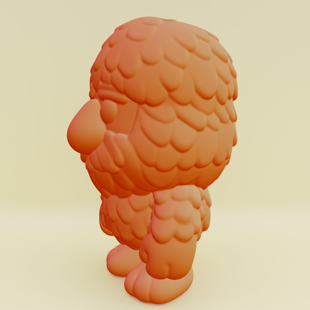 Baby Brr Brr Patapim Italian brainrot Printable 3D print model_4