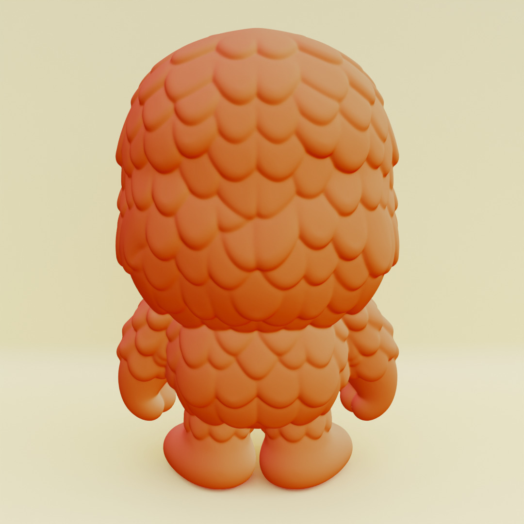 Baby Brr Brr Patapim Italian brainrot Printable 3D print model_11