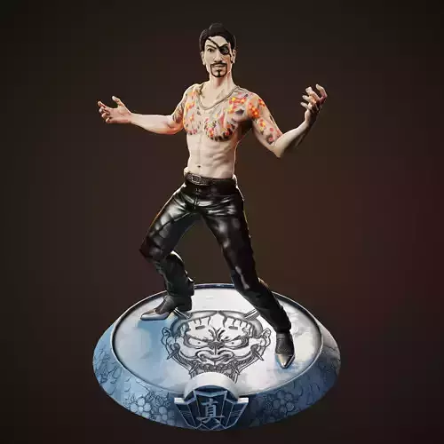 Goro Majima - Shirtless Fit