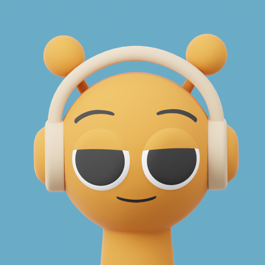 Orange - Sprunki 3D model_3