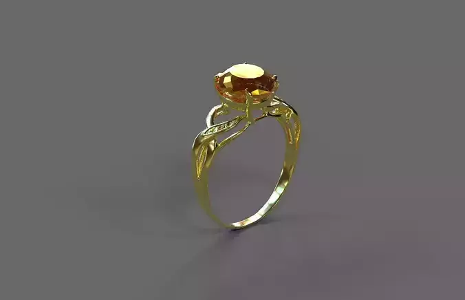 High-Quality 3D Ring Model