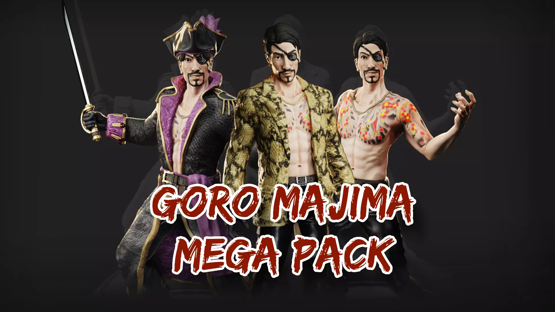 Goro Majima - Mega Pack 3D print model