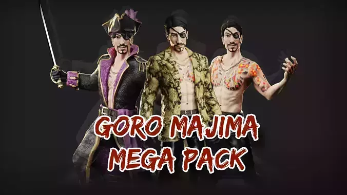 Goro Majima - Mega Pack 3D print model