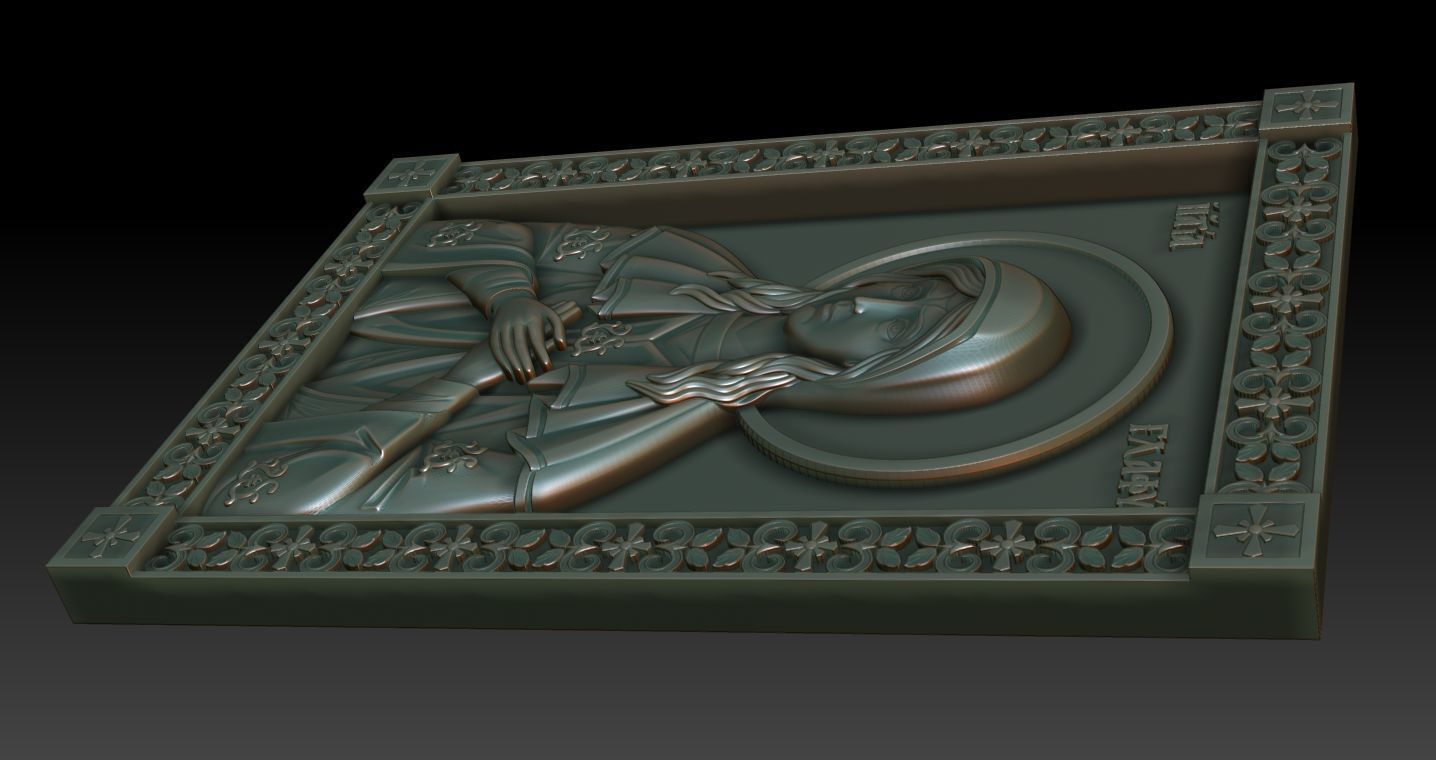 Saint Glaphyra of Amasia 3D model_8