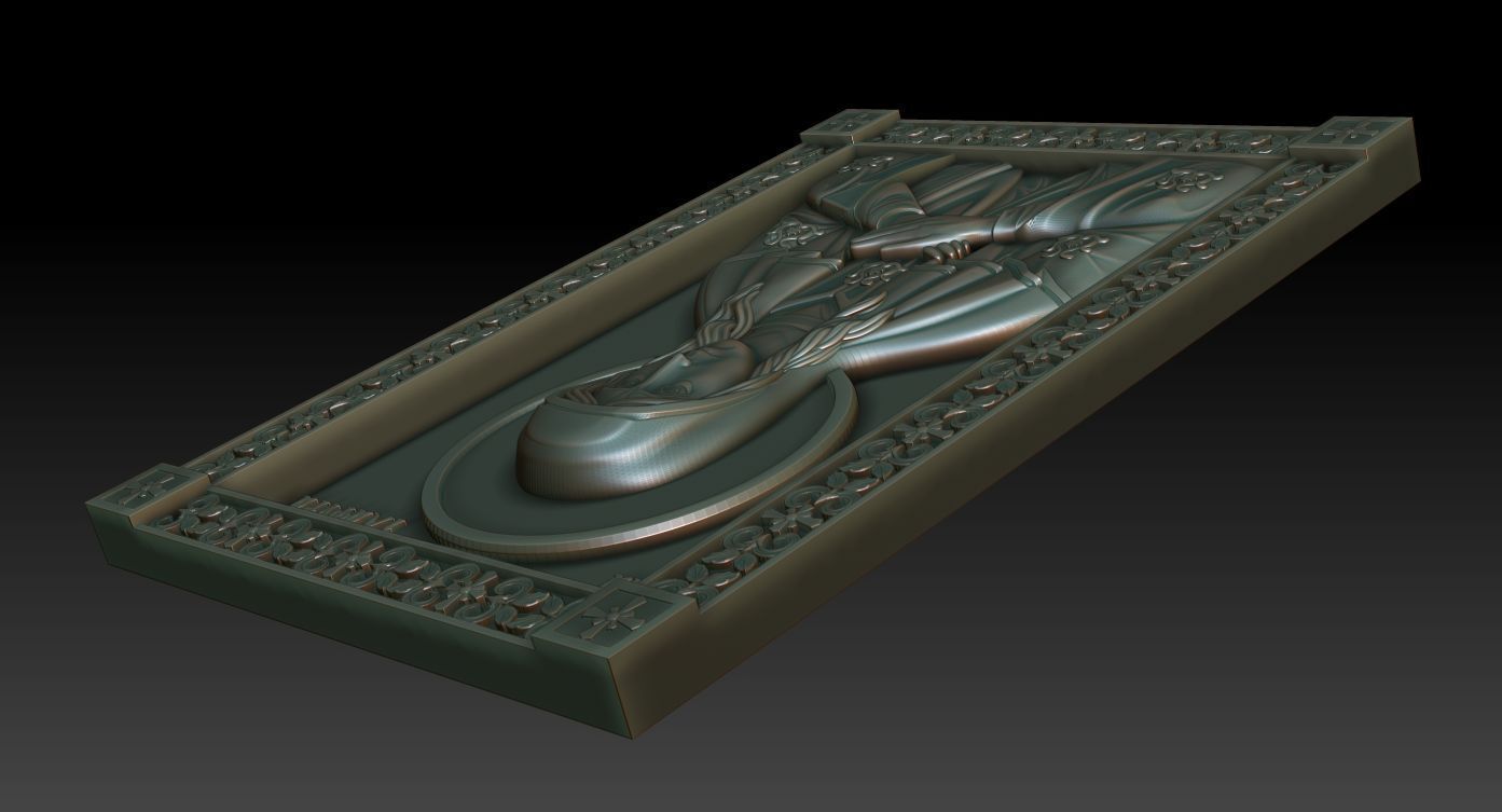 Saint Glaphyra of Amasia 3D model_10