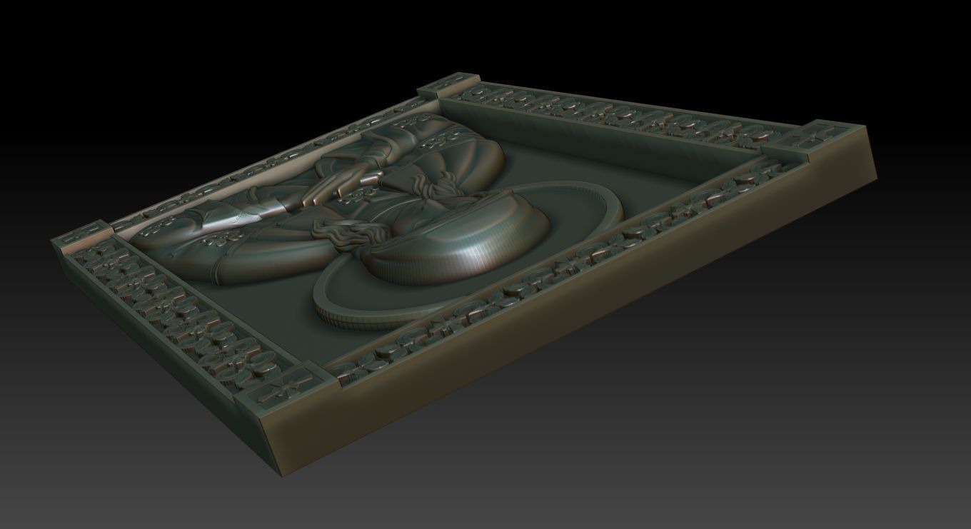 Saint Glaphyra of Amasia 3D model_9