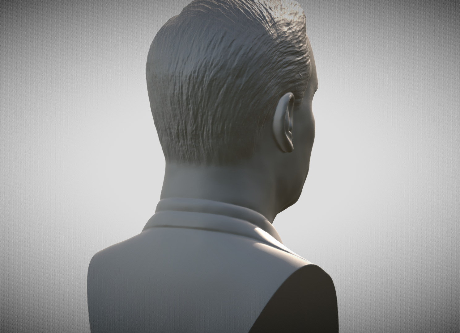 Don Draper from Mad Men bust 3D print model_6