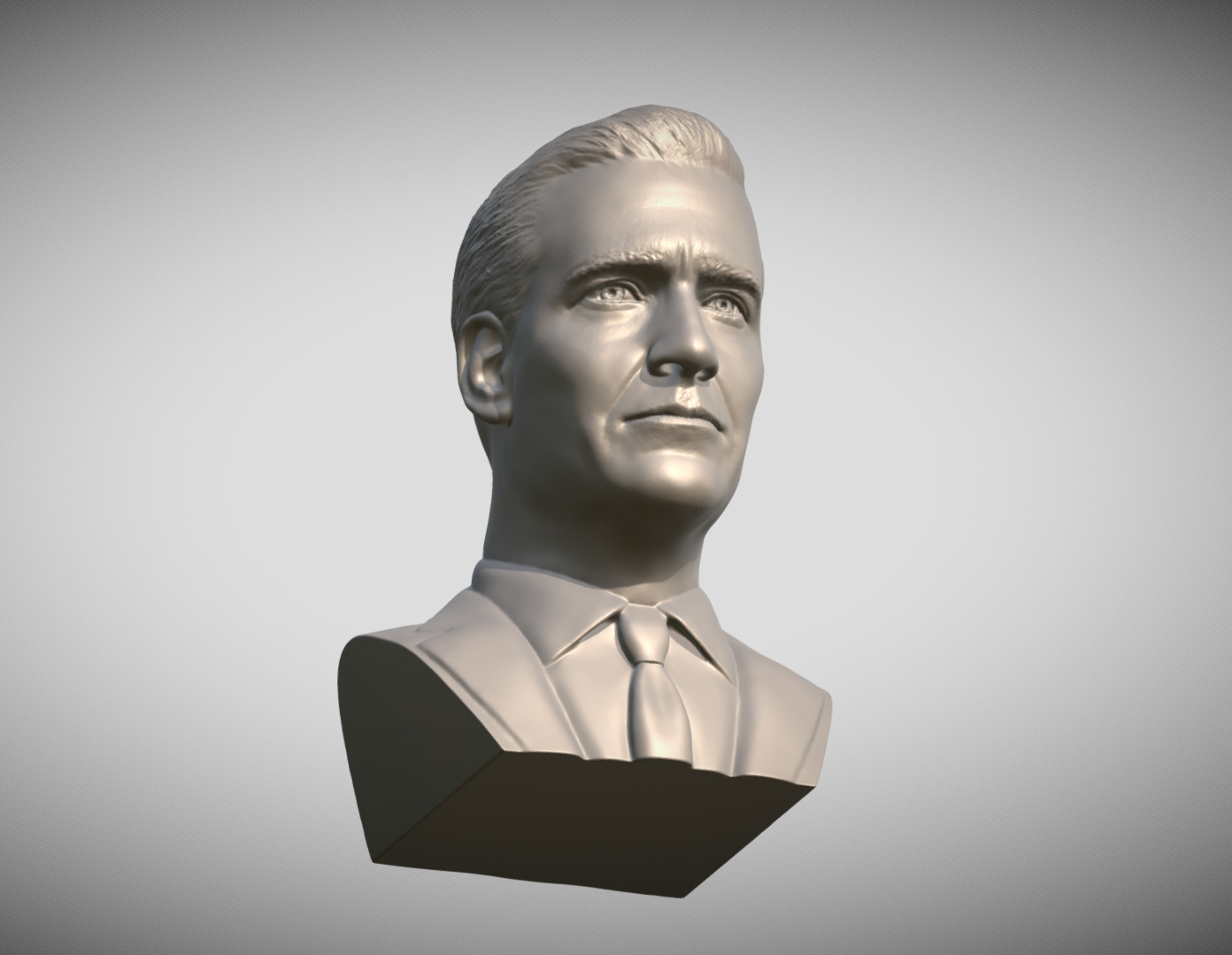 Don Draper from Mad Men bust 3D print model_14