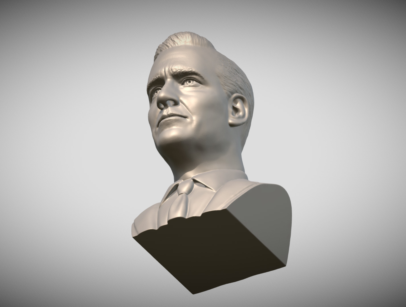 Don Draper from Mad Men bust 3D print model_13
