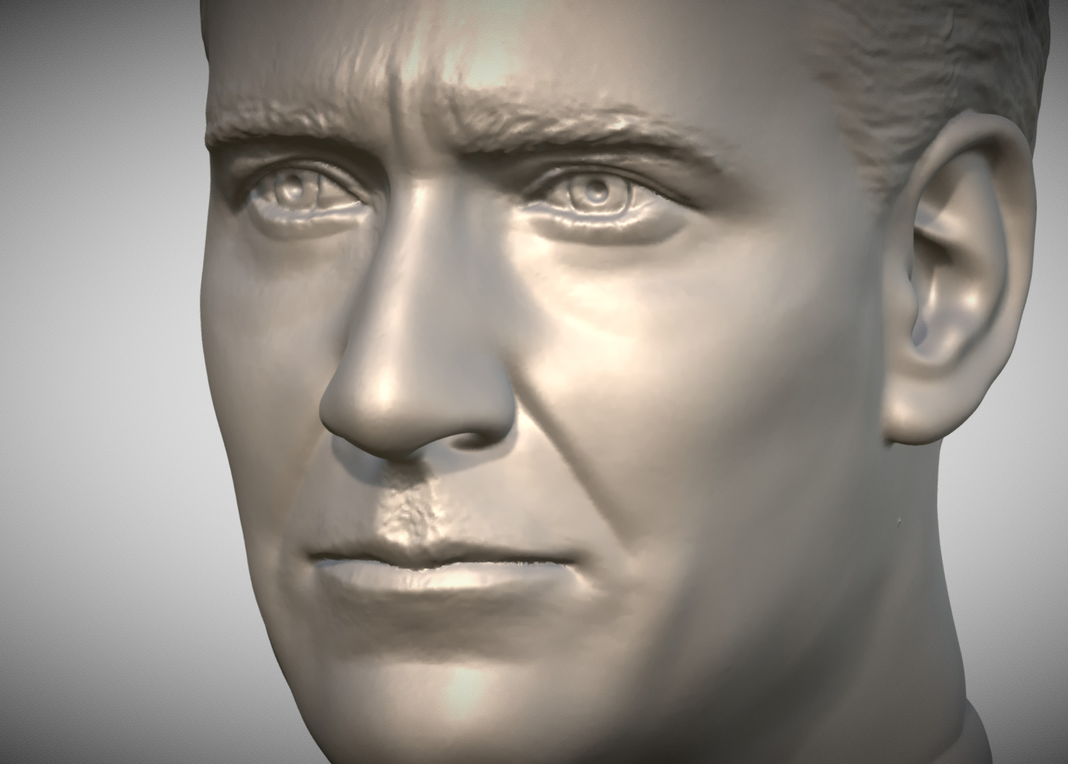 Don Draper from Mad Men bust 3D print model_17