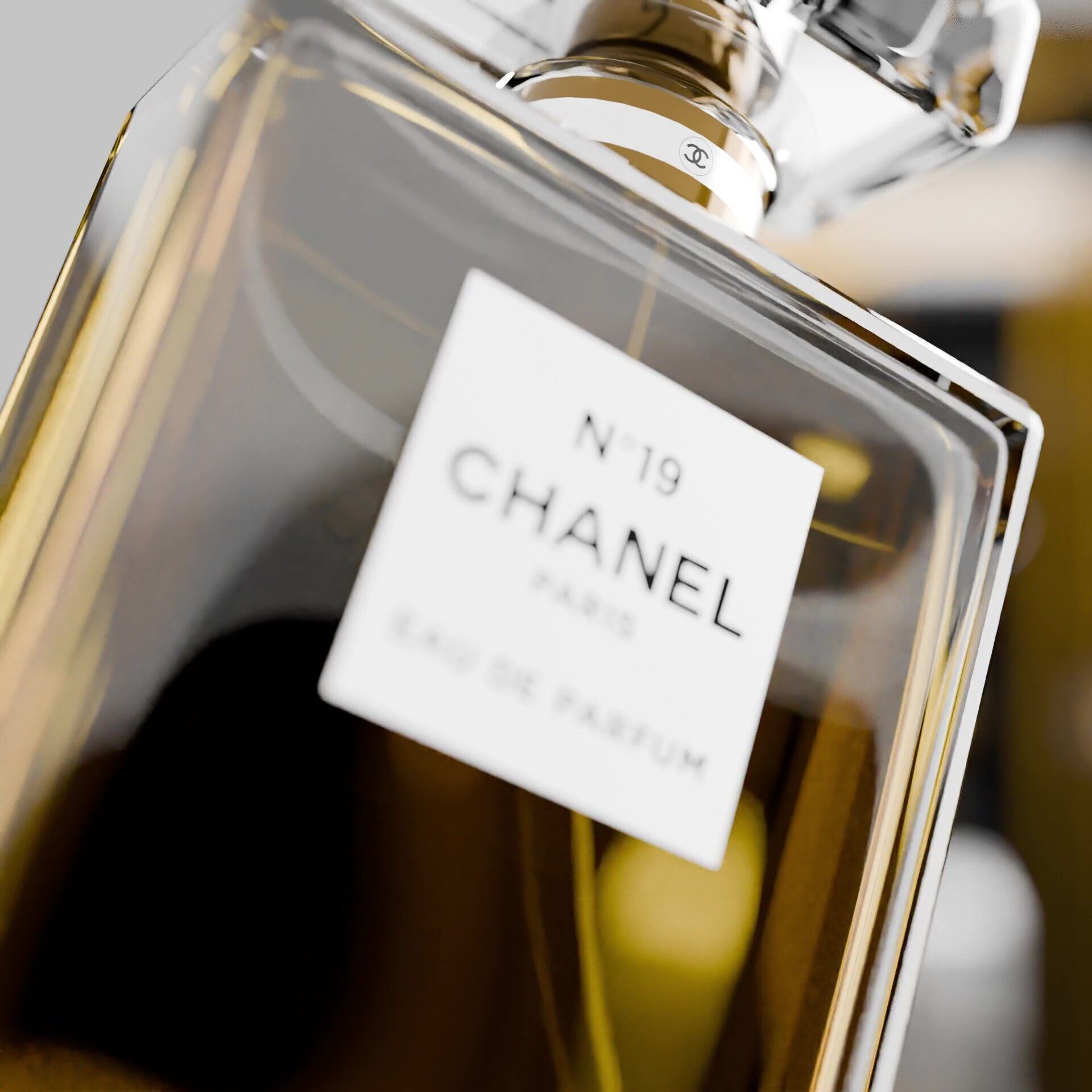 Premium Perfume Scene  Free 3D model_4