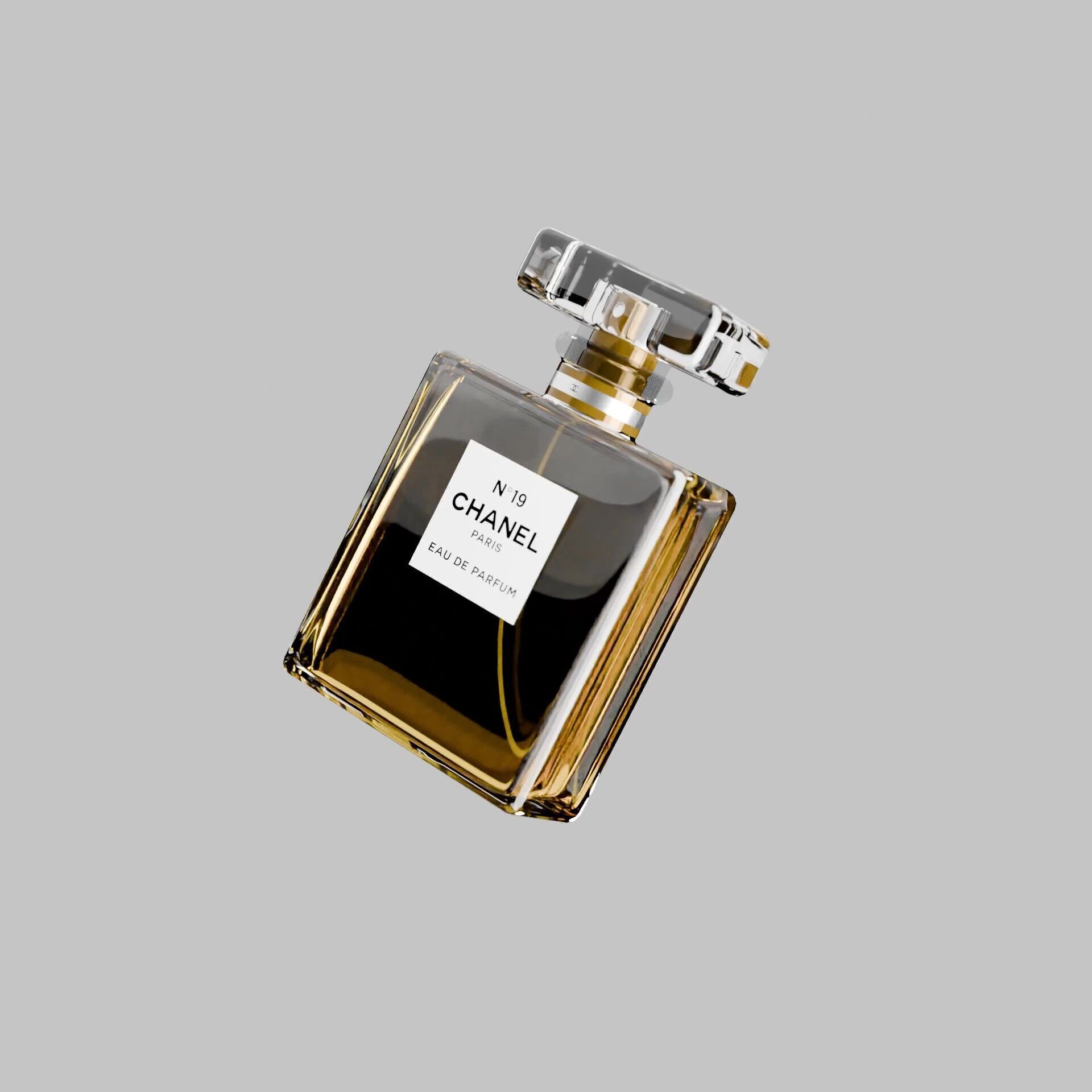 Premium Perfume Scene  Free 3D model_3