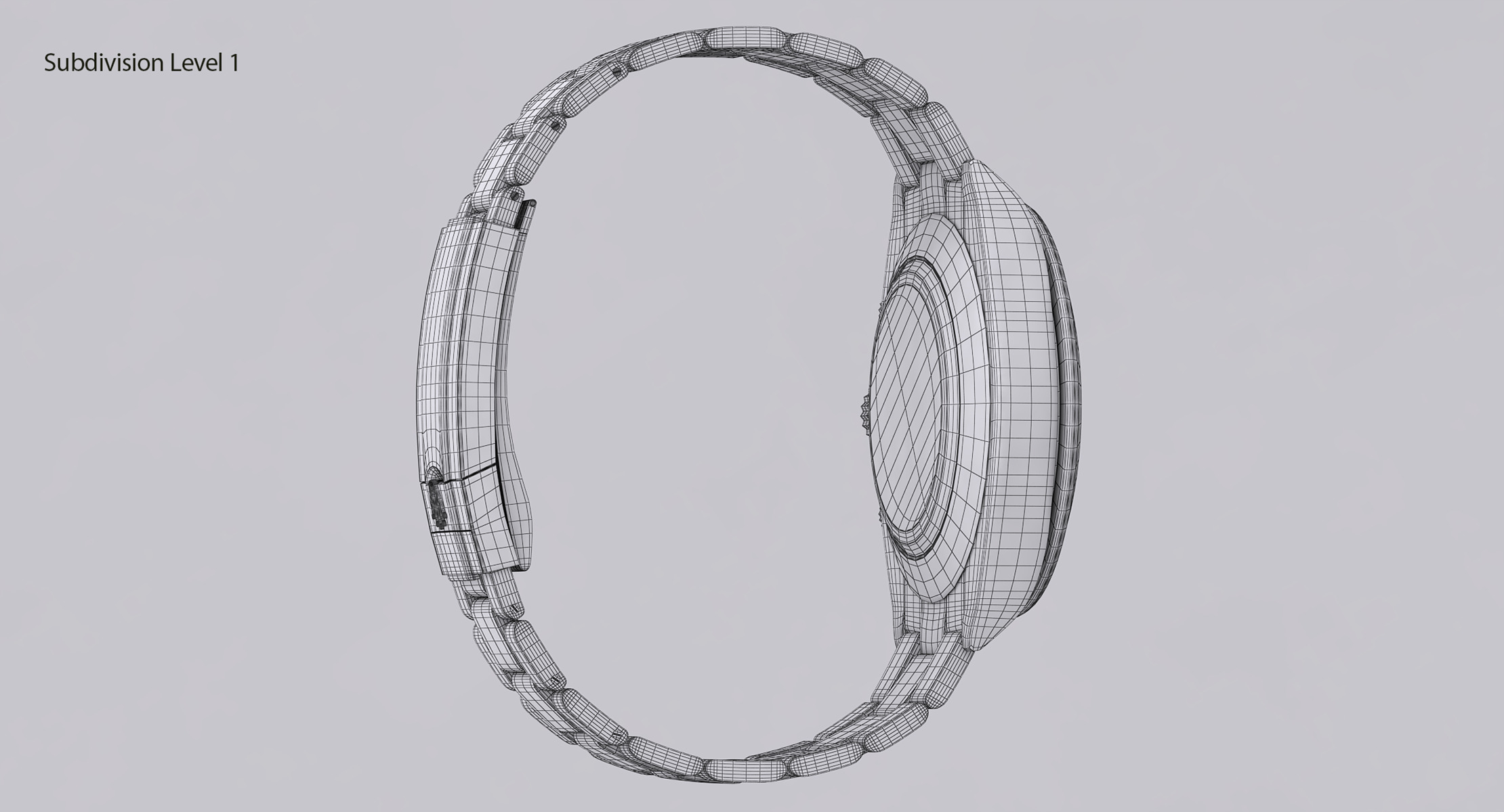 Rolex Oyster Perpetual Cosmograph Daytona model Low-poly 3D model_29