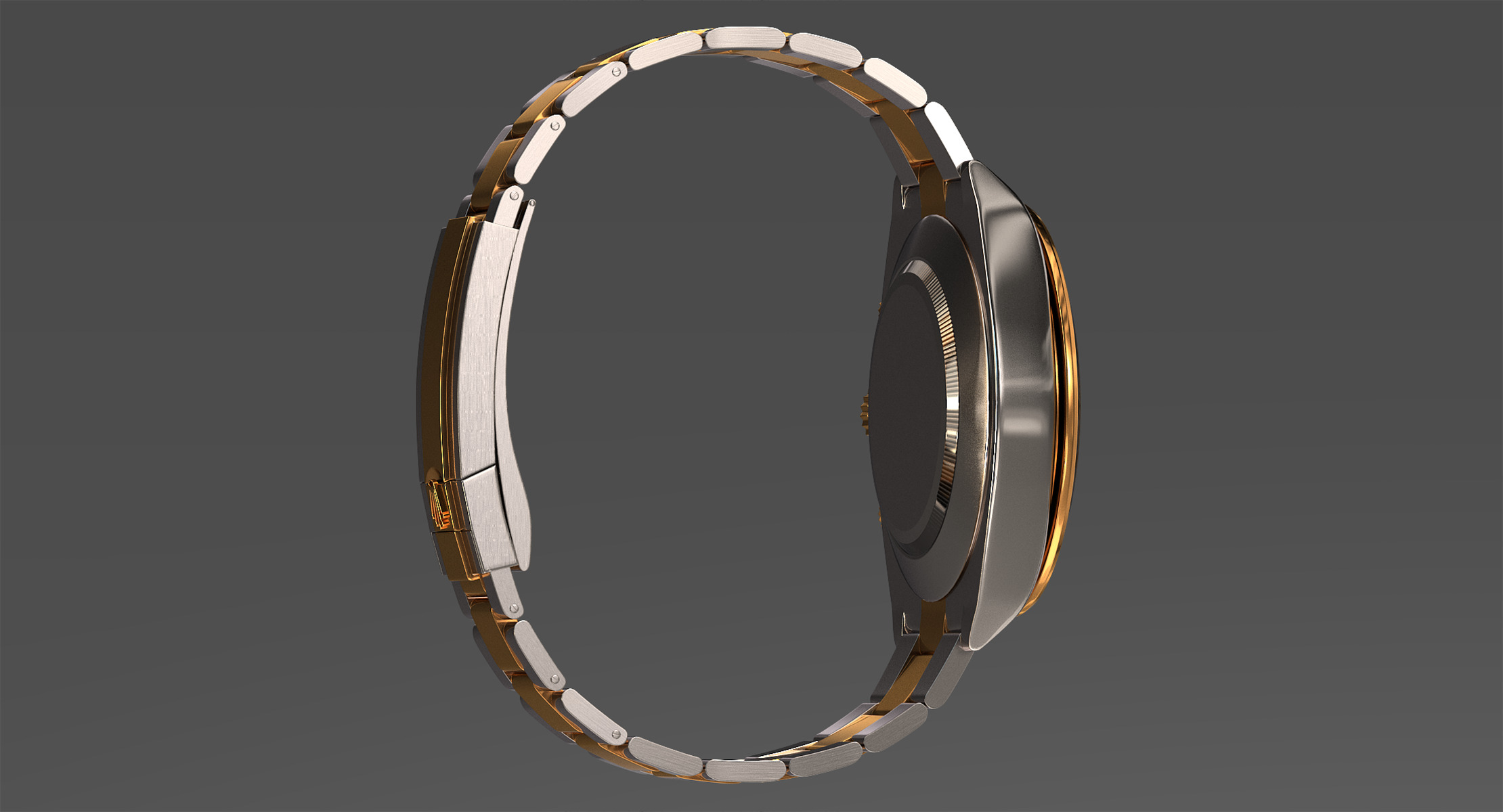 Rolex Oyster Perpetual Cosmograph Daytona model Low-poly 3D model_9