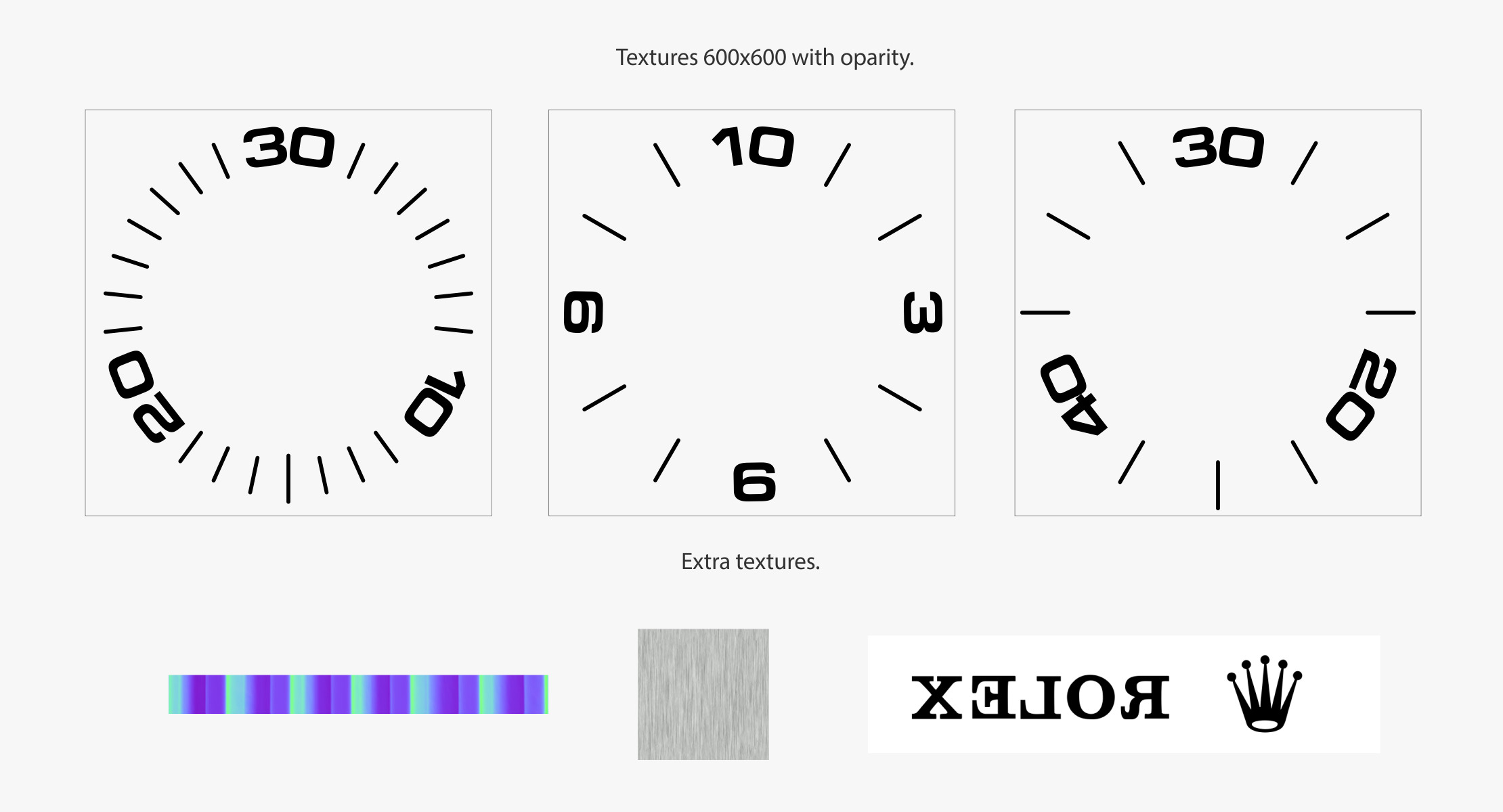 Rolex Oyster Perpetual Cosmograph Daytona model Low-poly 3D model_35