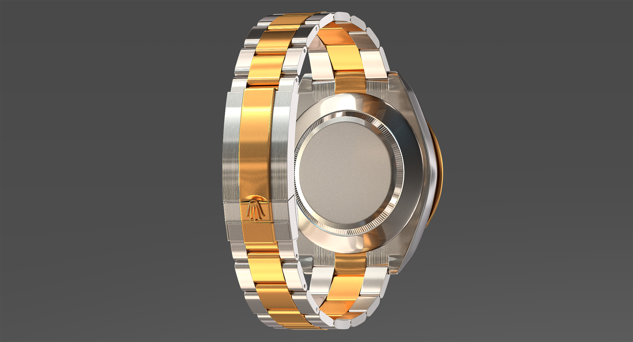 Rolex Oyster Perpetual Cosmograph Daytona model Low-poly 3D model_7