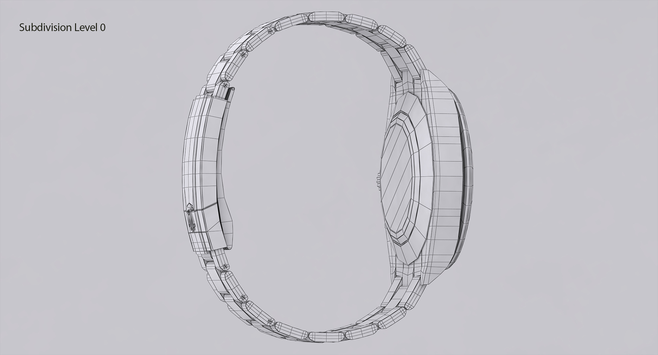 Rolex Oyster Perpetual Cosmograph Daytona model Low-poly 3D model_28