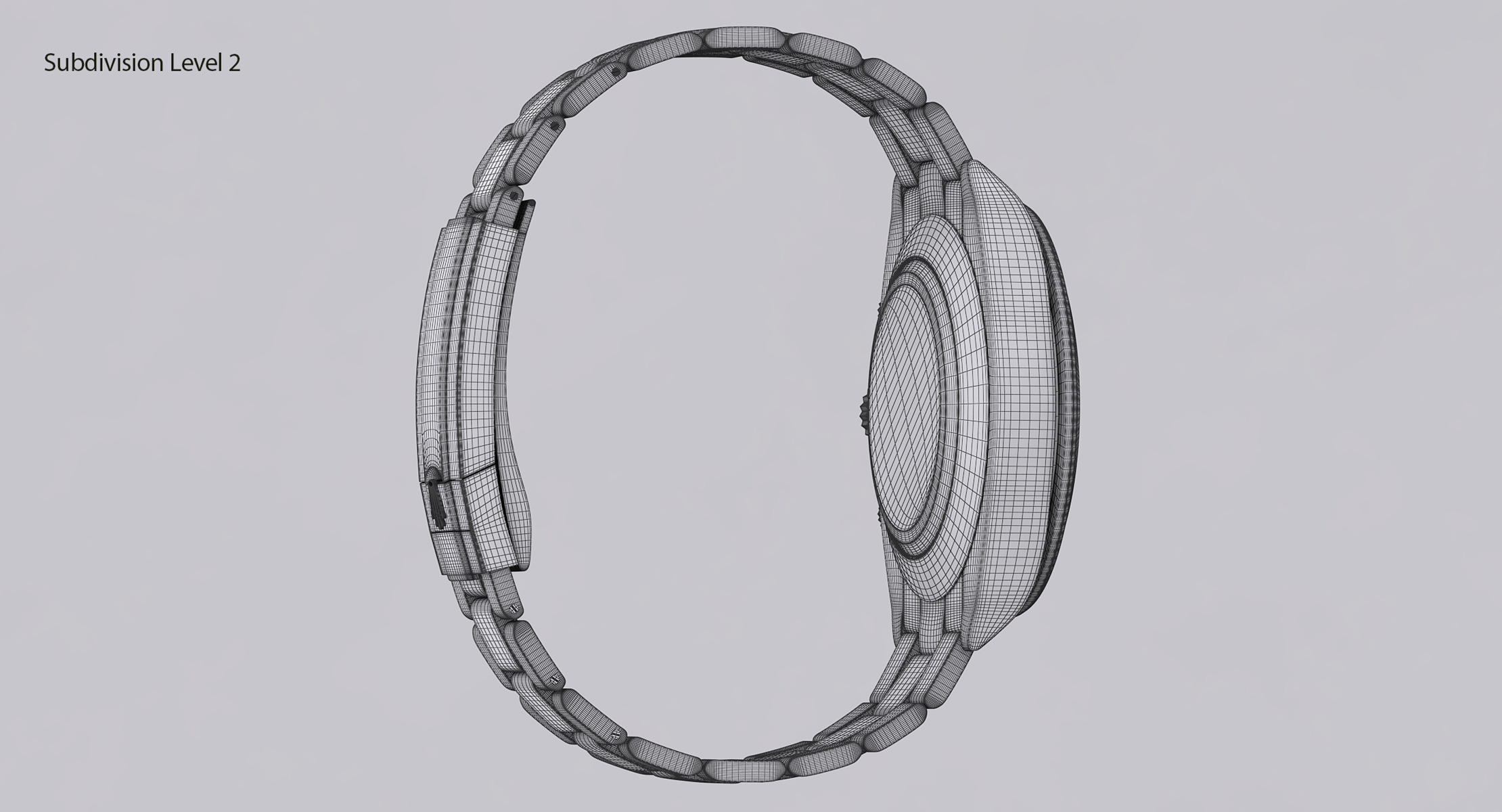 Rolex Oyster Perpetual Cosmograph Daytona model Low-poly 3D model_30