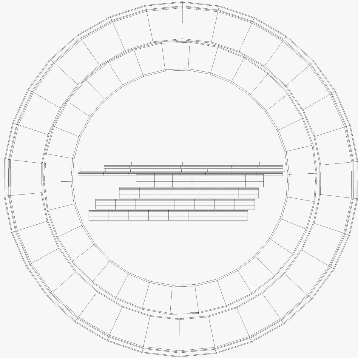 Rolex Oyster Perpetual Cosmograph Daytona model Low-poly 3D model_37