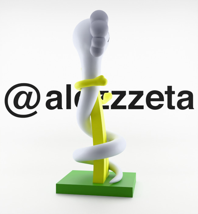 Kaws Born To Bend Textured Low-poly 3D model_29