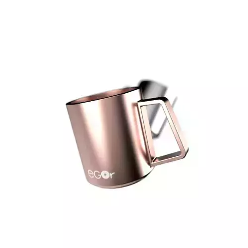 Free Stylized Mug 3D Model