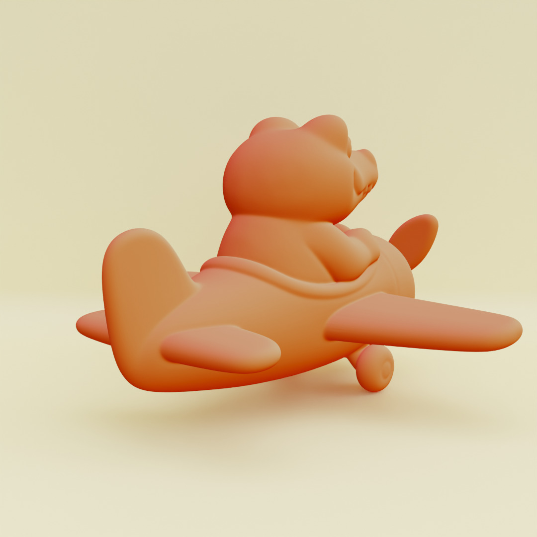 Baby Bombardino Crocodilo Italian brainrot Printable 3D print model_13