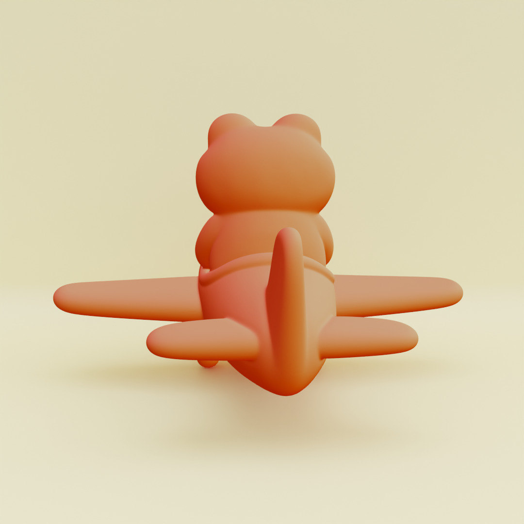 Baby Bombardino Crocodilo Italian brainrot Printable 3D print model_10