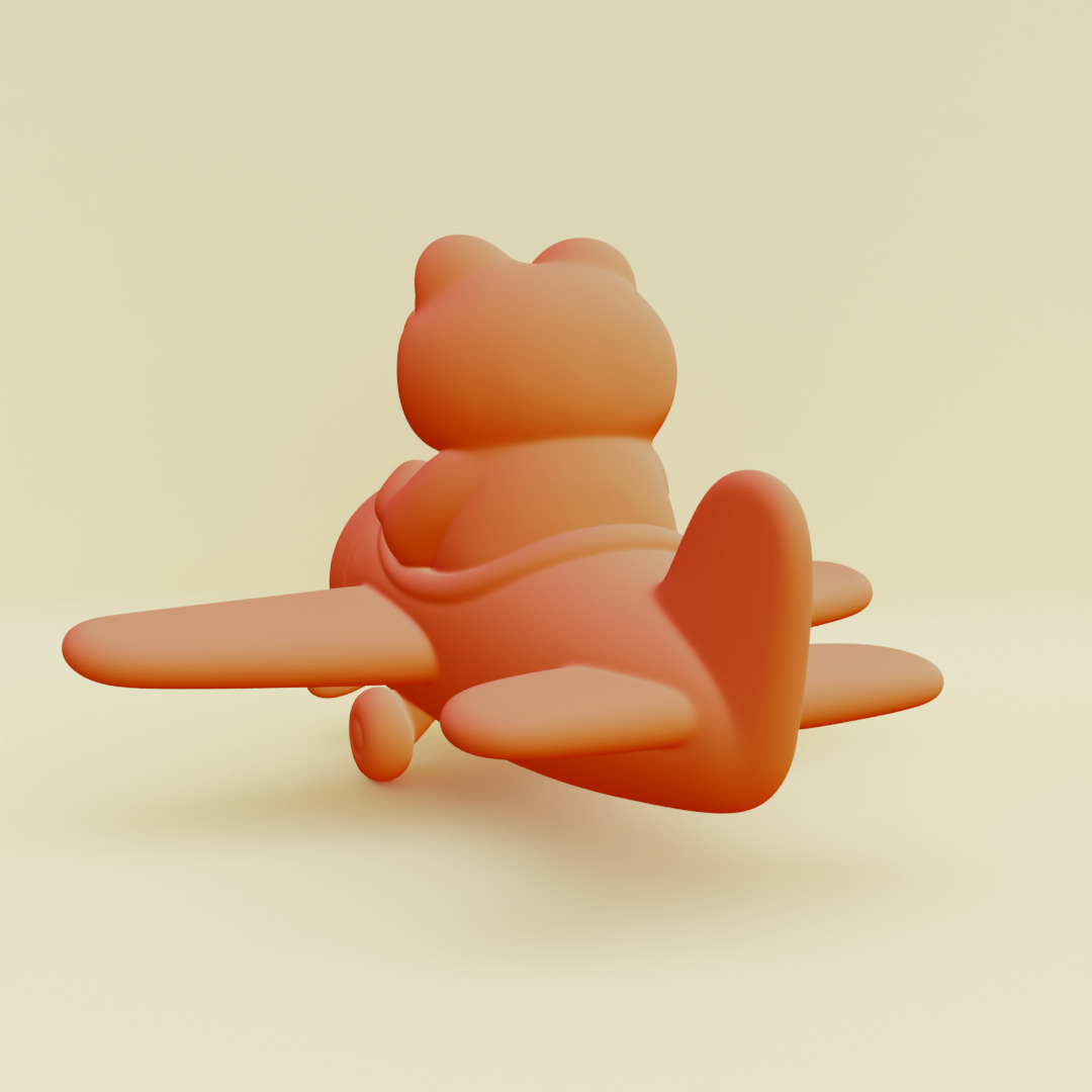 Baby Bombardino Crocodilo Italian brainrot Printable 3D print model_9