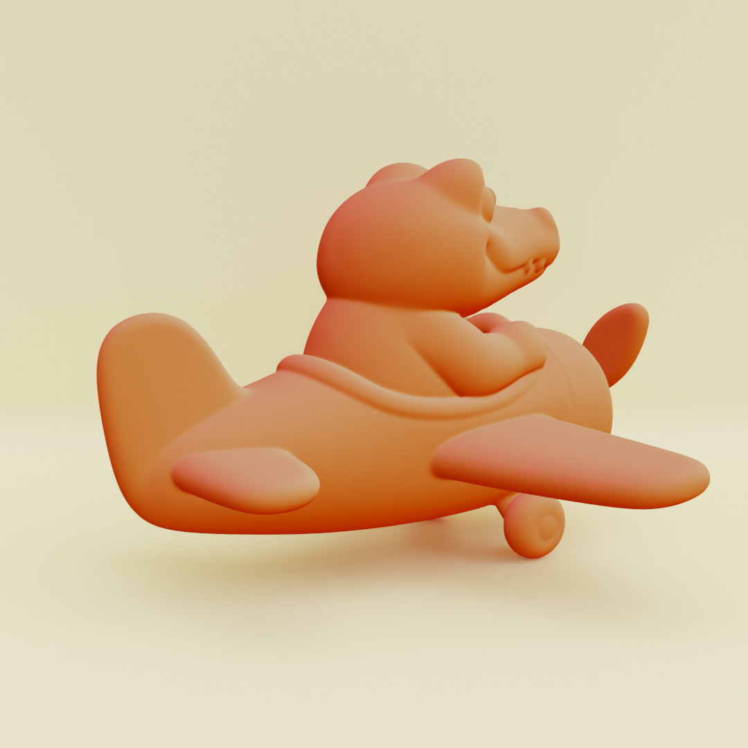 Baby Bombardino Crocodilo Italian brainrot Printable 3D print model_14