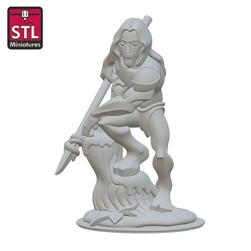 STL File for 3D Printing  Jungle is Brave Protector 3D print model