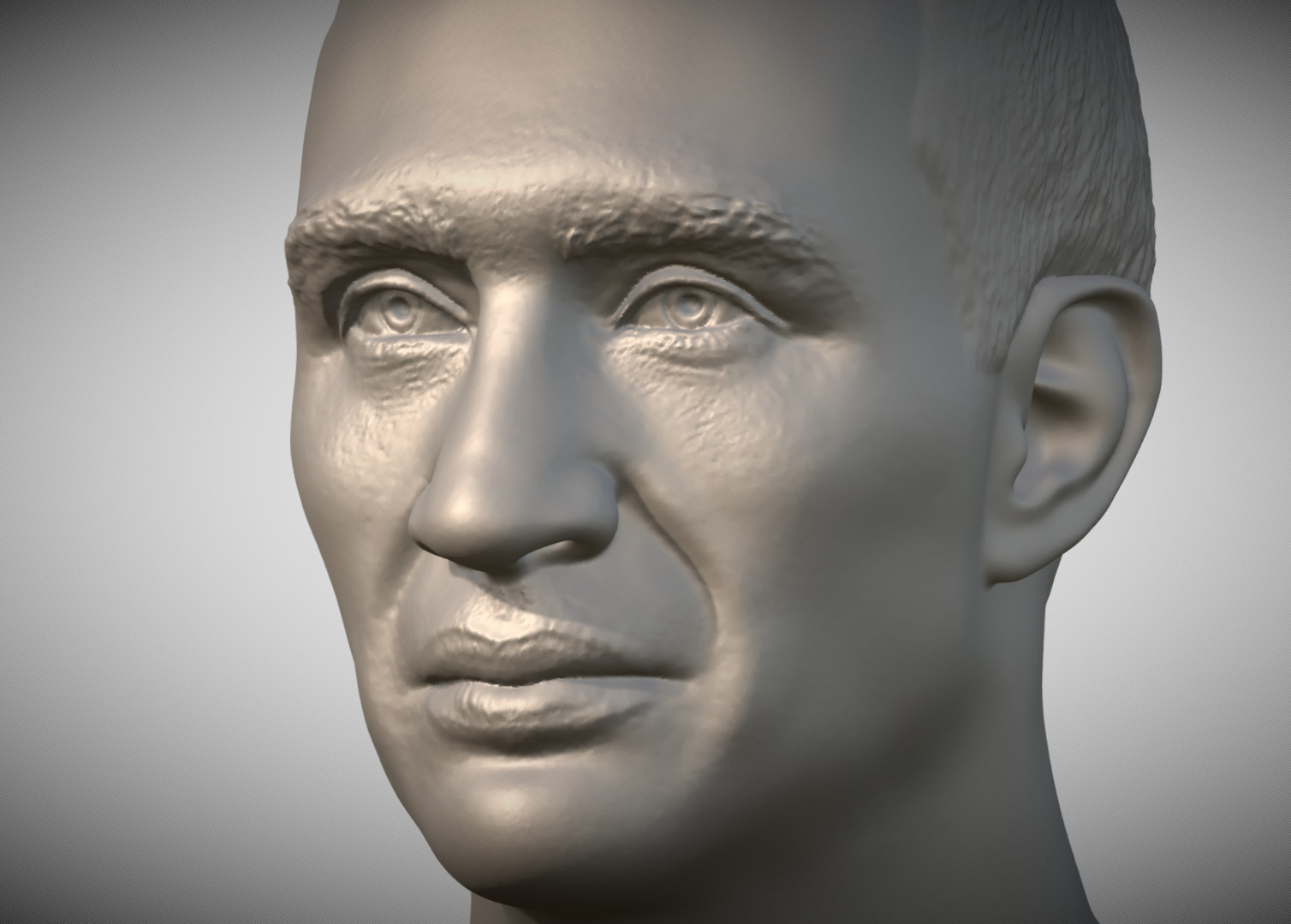 Wladimir Klitschko bust 3D print model_12