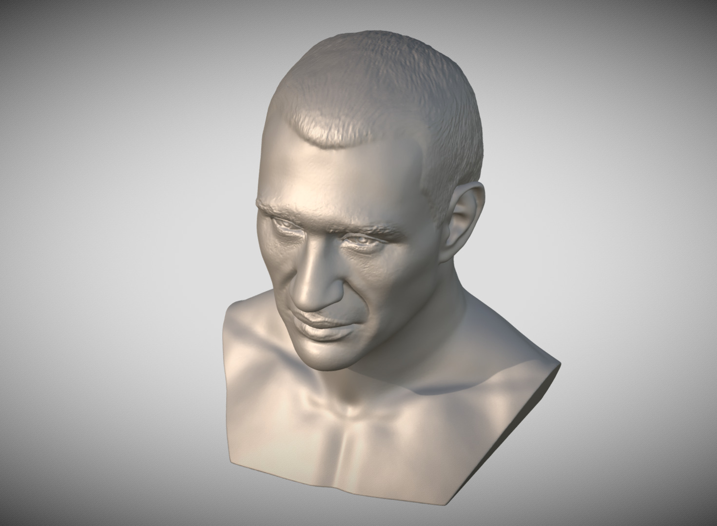 Wladimir Klitschko bust 3D print model_13