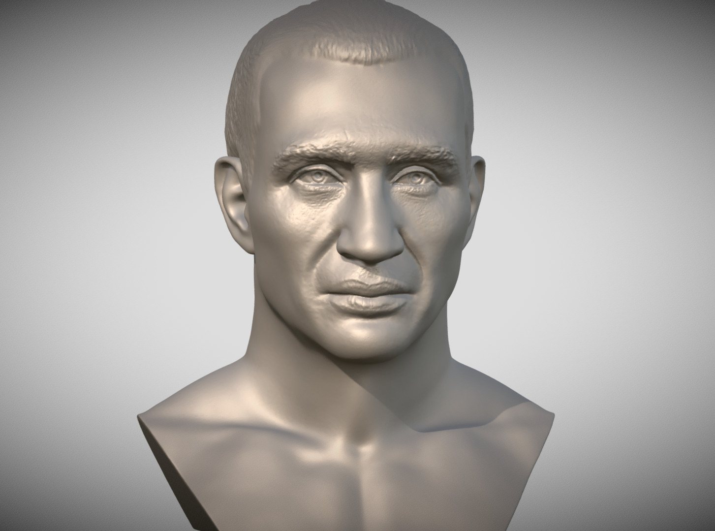 Wladimir Klitschko bust 3D print model_10