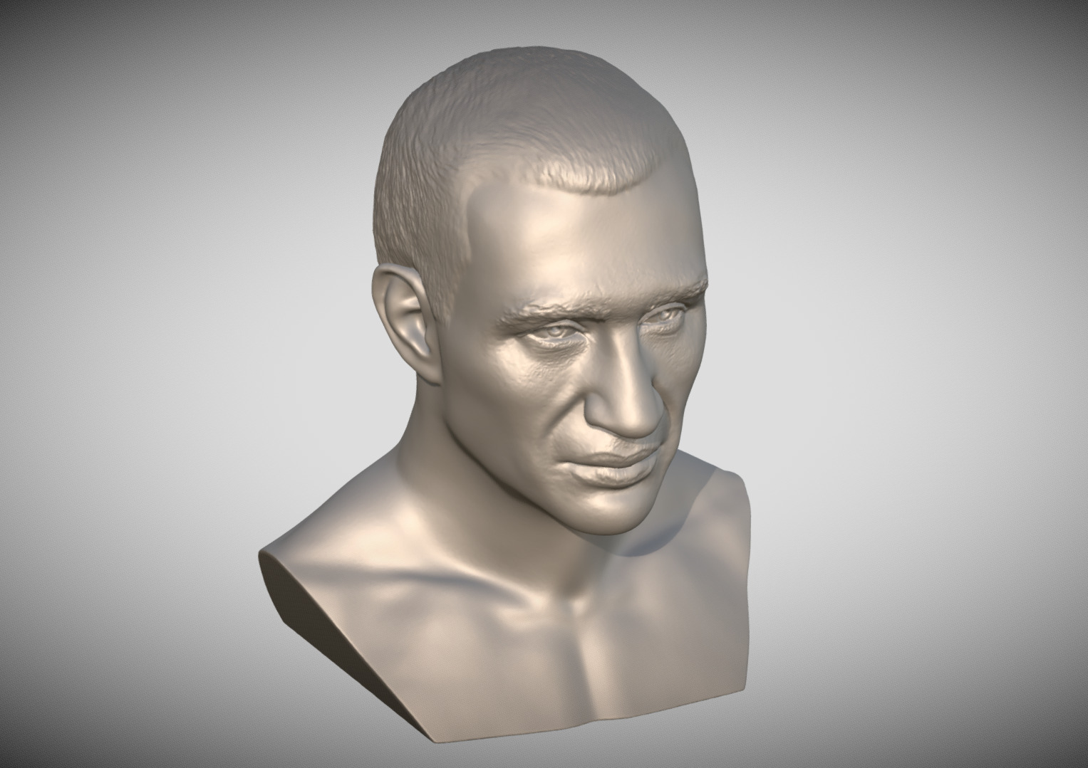 Wladimir Klitschko bust 3D print model_14