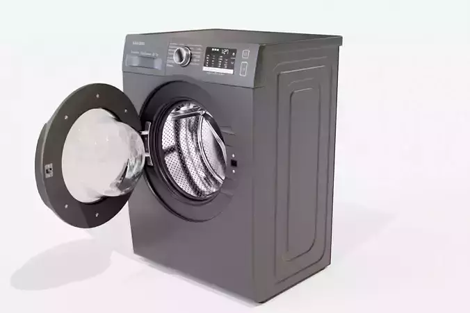 SamsungWW80AAS22AXLD 3D model