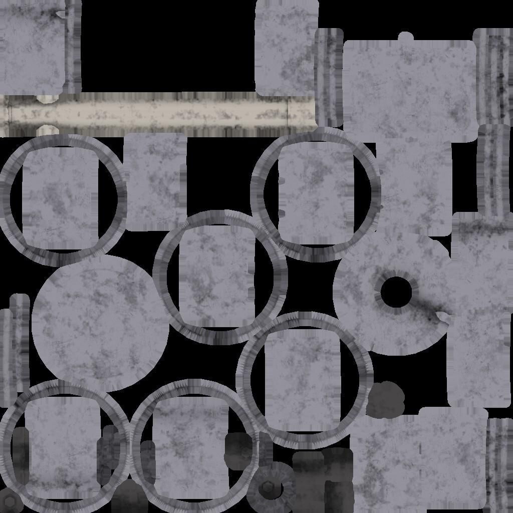 Sci-Fi Buildings Asset Pack High-Quality Modular Kit 3D model_28