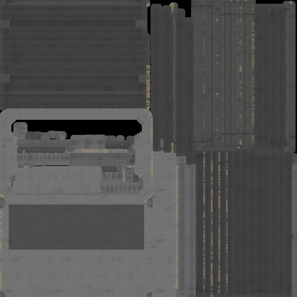 Sci-Fi Buildings Asset Pack High-Quality Modular Kit 3D model_20