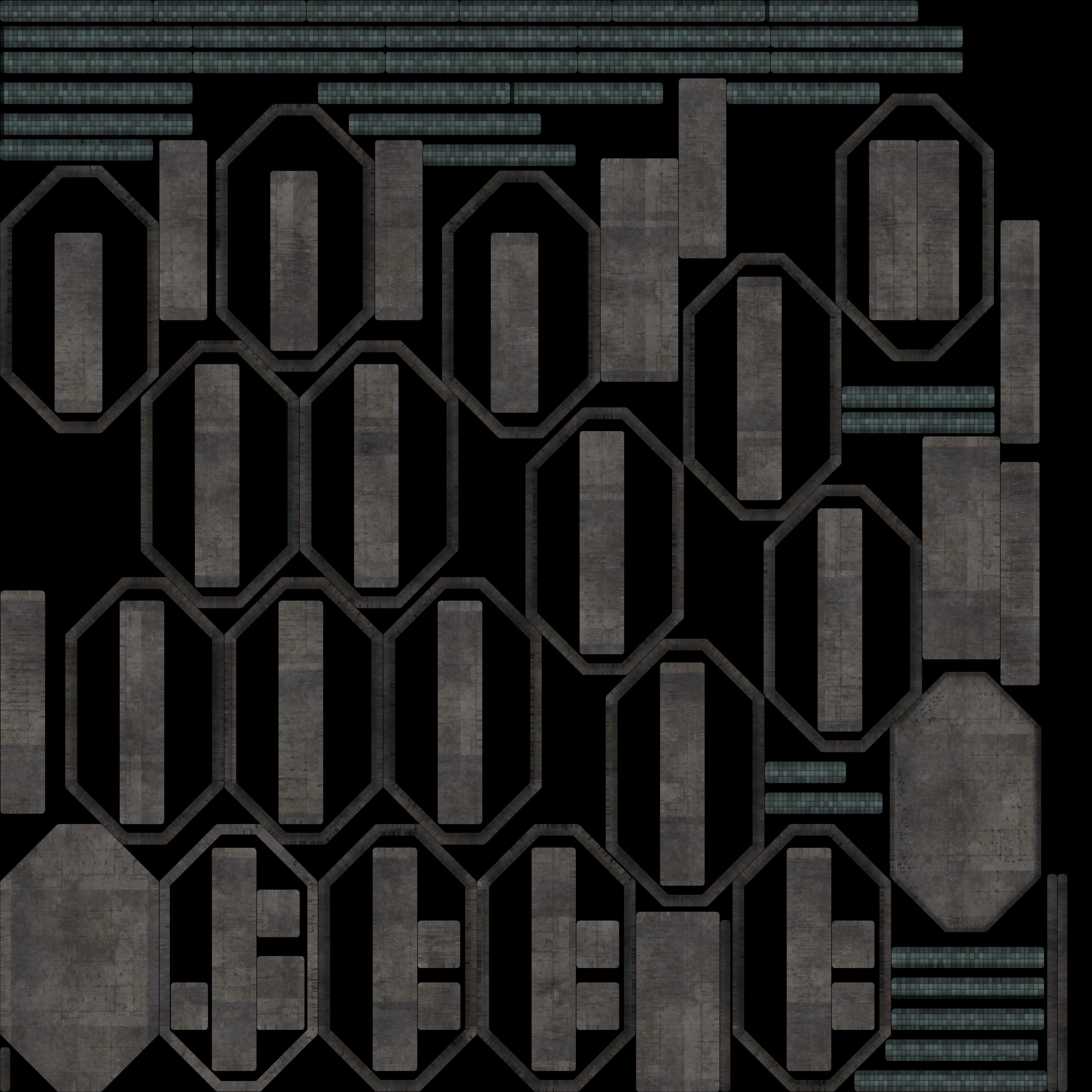 Sci-Fi Buildings Asset Pack High-Quality Modular Kit 3D model_39