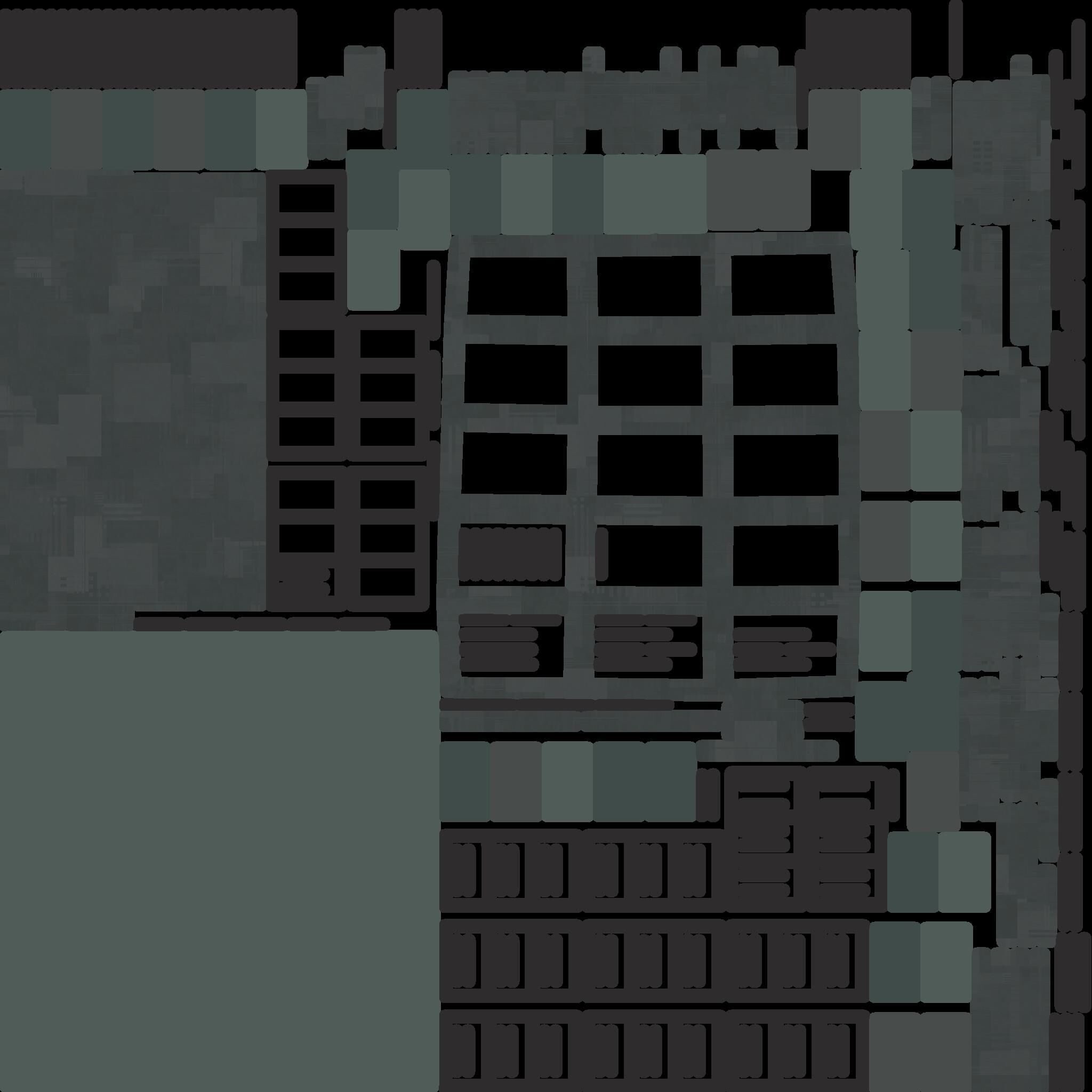 Sci-Fi Buildings Asset Pack High-Quality Modular Kit 3D model_23