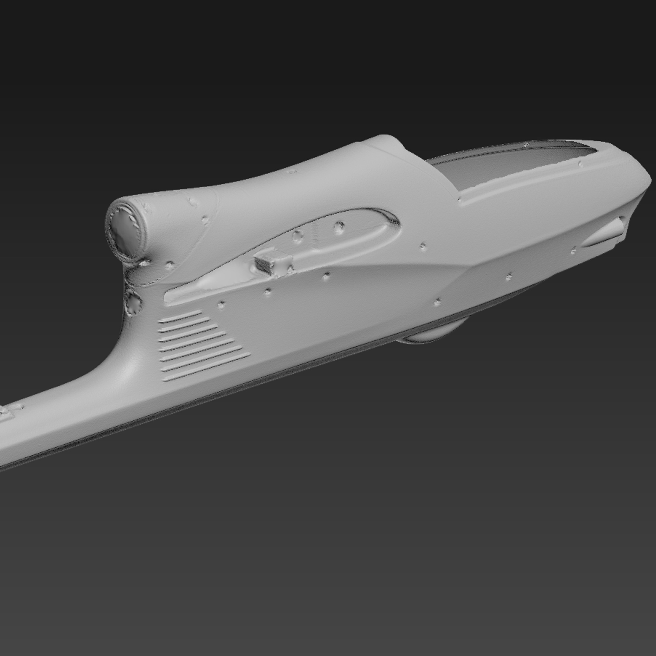 Volantex Ranger 2000 body 3D Scan creative kit 3D print model_8