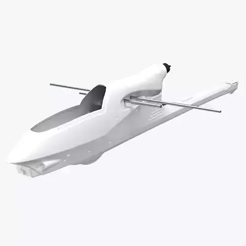 Volantex Ranger 2000 body 3D Scan creative kit 3D print model